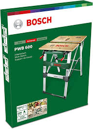 Bosch Pwb 600 Work Bench (4 Blade Clamps, Cardboard Box, Max. Load Capacity: 200 Kg)