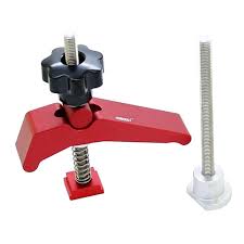 Aluminum Alloy Quick Acting Hold Down Clamp T-slot T- Clamp Set Woodworking Tools