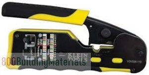 RJ11/RJ12 Ratcheting Modular Cable Crimper/Wire Stripper/Wire Cutter,