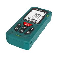 Laser Distance Meter Measuring Range 0.05-60m Measuring Accuracy +/-2mm Dustproof & Waterproof ABS+TPE Material