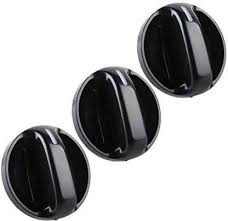 A ABIGAIL AC Heater Blower Fan Control Knob Replacement Set of 3