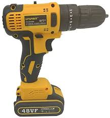 Upspirit Cordless Drill Screw Driver 18V Multi Speed 10mm Chuck With Reverse With Drill Bits