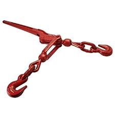 Lever Chain Binder, 5/16 Inch x 3/8 Inch Load Binder, Heavy Loads to A Truck Or Flatbed Trailer, Lever Binder with 5,400 Pound Working Load limit