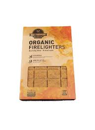 800-Firewood 32Pcs Brown Organic Firelighter Set 290045