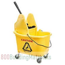 Baiyun 53x40x55cm 32L Yellow Funnel Mop Wringer, AF08063