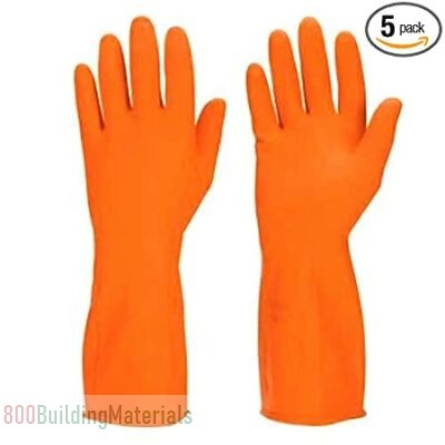 Chemsafe Rubber Safety Gloves, Size: 11 inch