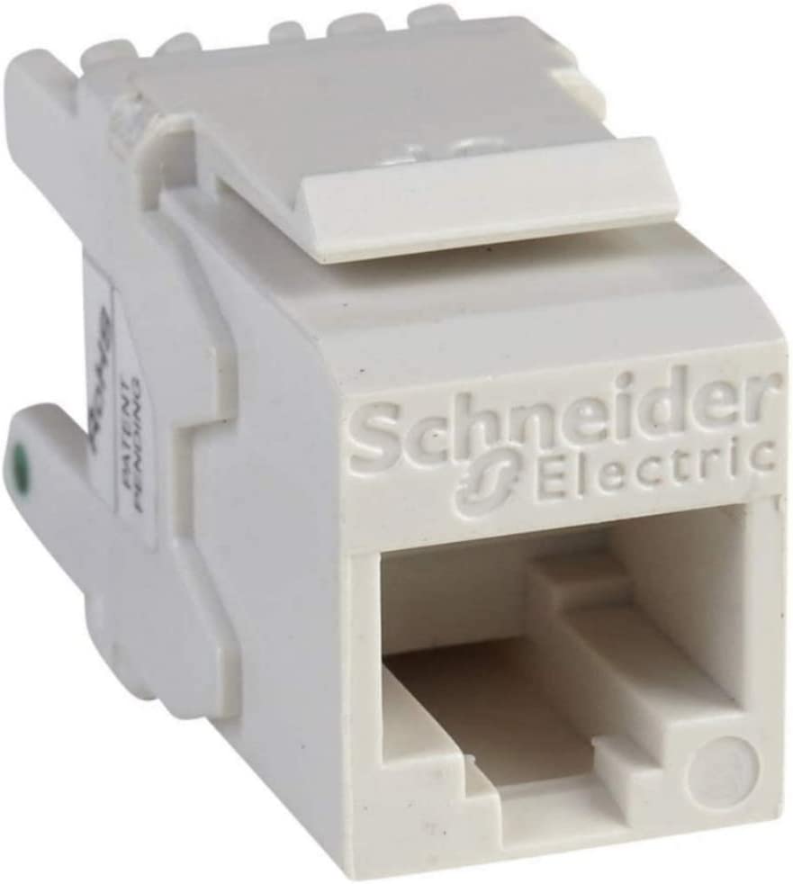 Schneider Electric Cat6 Keystone Jack Rj45 Digilink Cat6 Utp I/O Modular Jack (Pack Of 1)