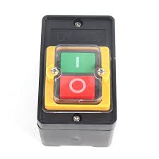 On Off Button Switch Green Red Momentary Push Button Switch AC220V/380V 10A