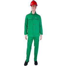 Armour Production Twill Green 2Pc Pant & Shirt, Size: L