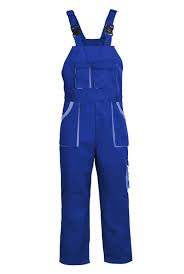 Armour Production Twill Cotton Petrol Blue Bib Pants, Size: XL