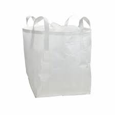 Secbolt FIBC Bulk Bag 1 One Ton Bag, 35″L x 35″W x 43″H, 2200lbs SWL, Duffle Top Flat Bottom, Woven Polypropylene Bags Pack of 10