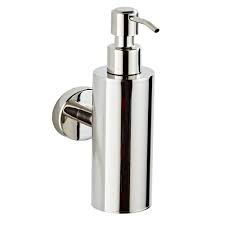 Anbi Silver Stainless Steel Soap Dispenser, ABHOT-8132-SS