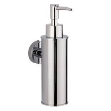 Anbi Silver Stainless Steel Soap Dispenser, ABHOT-8132-SS