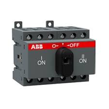 ABB CHANGE OVER SWITCH ABB OT125FAC WITH IP 55 ENCLOSER BOX 125 AMPS 3 PHASE
