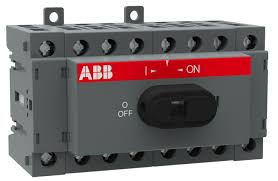 ABB CHANGE OVER SWITCH ABB OT125FAC WITH IP 55 ENCLOSER BOX 125 AMPS 3 PHASE