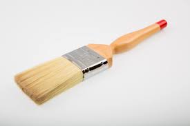 Decoroy 2 inch Beige, Wooden Paint Brush