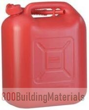 Jerry Can Plastic, Lightweight, Dent-Resistant And Rust-Resistant, 20L