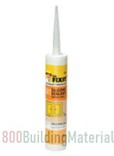 Dr Fixit Clear Premium Acetoxy Cure Silicone Sealant 280ml