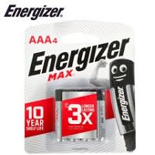 Energizer Max Alkaline Battery1.5V AAA Pack of 8