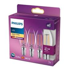 Philips LED Kerze E14 4.3W 40W Trio