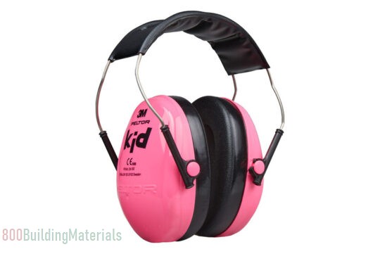 3M™ Peltor™ Protège-oreilles pour enfants KIDR, rose, SNR = 27 dB