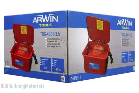 Arwin Bac de nettoyage de pièces TRG4001-3.5