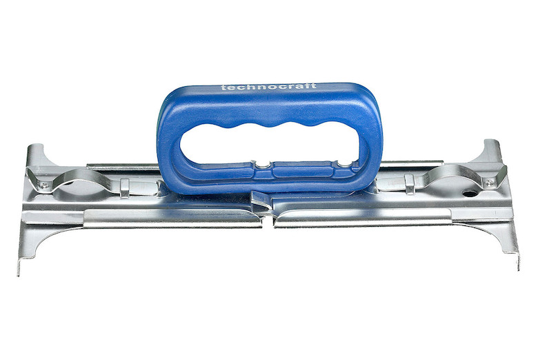 Slab carrier with handle