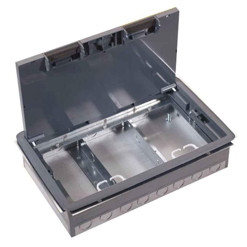 RR Silver Metal Floor Box