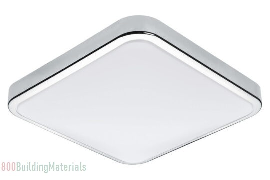 Eglo LED ceiling light Manilva white