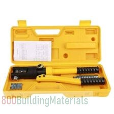 Hydraulic Wire Crimping Tool 10 Ton 7 Dies