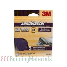 3M Sandblaster Grit Purple Sanding Pad 20916-180 80