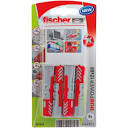 Fischer Blister Pack Duopower 12 X 60 K Secure Functions For Solid (Expansion) Hollow And Panel Building Materials