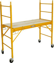 Steel Multi-Purpose Scaffolding Bakers Scaffold Unit casters and deck. Stackable (MS6S)