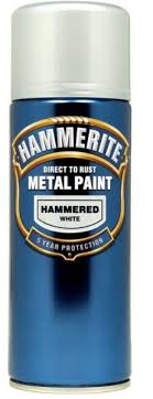 Hammerite Aerosol Spray Paint Smooth Black 400ml