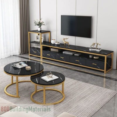 Elegant Modern Styled TV Cabinet- F82