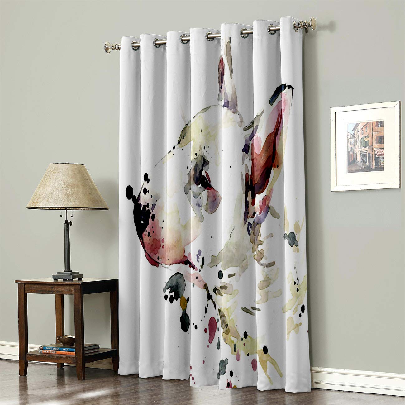 Red Vow Window Treatment Curtain