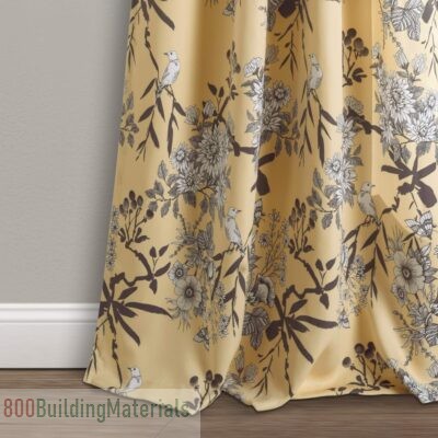 Lush Decor Botanical Garden Curtains- 16T004099