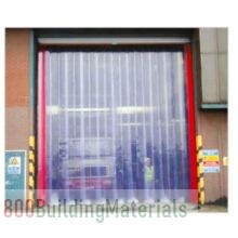 Dutarp Red PVC Curtain Strips 300mmx50mx3mm