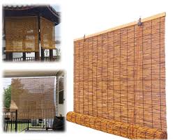 Lingwei Natural Bamboo Roll-up Blind DPW000139481 -120x200cm