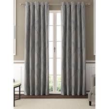 Best Home Falls Design Curtain with Rings Cloud LELETRD_0013