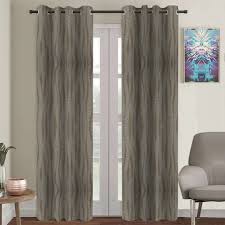 Best Home Falls Design Curtain with Rings Cloud LELETRD_0013