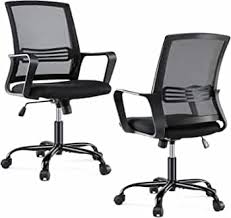 Jjone Mesh Office Chair Adjustable Mid Back