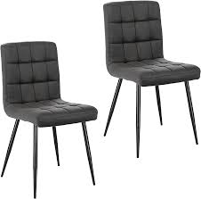 Jilphar Powdered Coated Metal Leg Chair – JP1055- Black