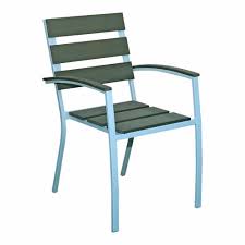 Oasis Casual Premium Steel Chair-Grey- DC209