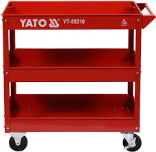Yato 3 Tray Workshop Trolley-795x790x370mm- YT-55210