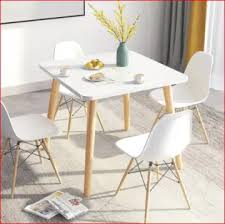 MUMOO BEAR Modern Rectangle Dining Table-100x60CM-AS-401228