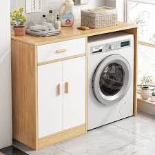 Jjone Corner Storage and Washing Machine Cabinet- 120cm- 7L-F1GR-XS1L