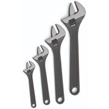 Denfos Adjustable Wrench Carbon Steel 300mm