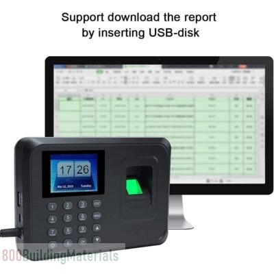 Labymos Intelligent Biometric Fingerprint Password Attendance Machine- SPTE314582