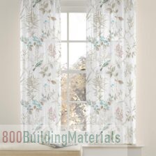 Haus & Kinder Linen Sheer Polyester Window Door Curtains- ‎CSS02